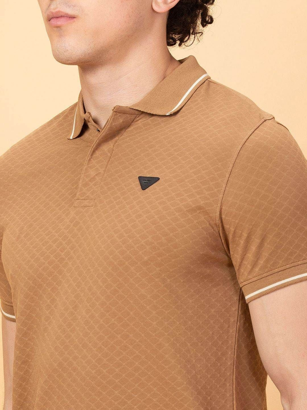 Being Human Men Polo Collar T-shirt