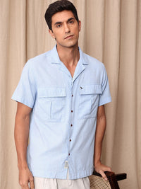 Mr Bowerbird Pure Cotton Liberal Fit Casual Shirt