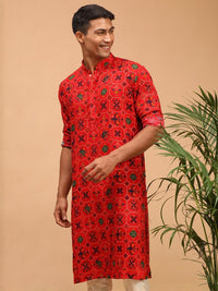 VASTRAMAY Men Ethnic Motifs Printed Kurta