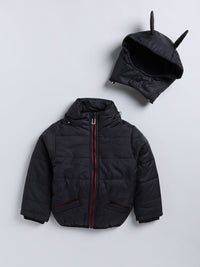 Moms Love Girls Lightweight Hooded Padded Jacket