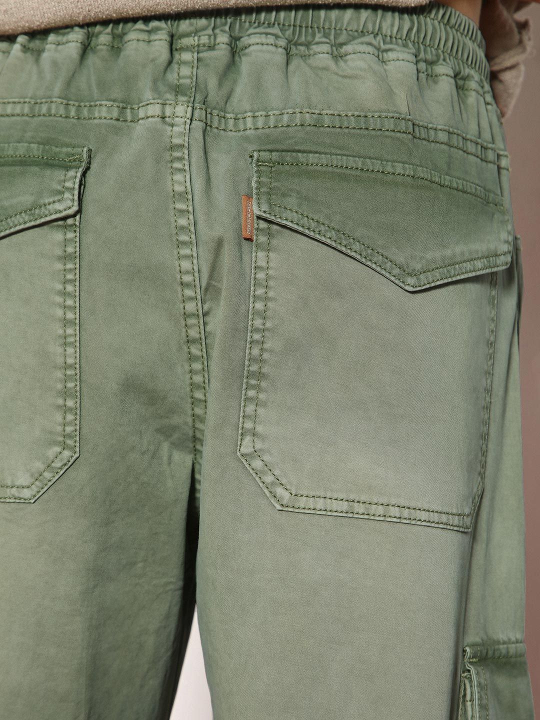 Urbano Fashion Men Loose Relaxed Fit Heavy Fade Stretchable Jeans