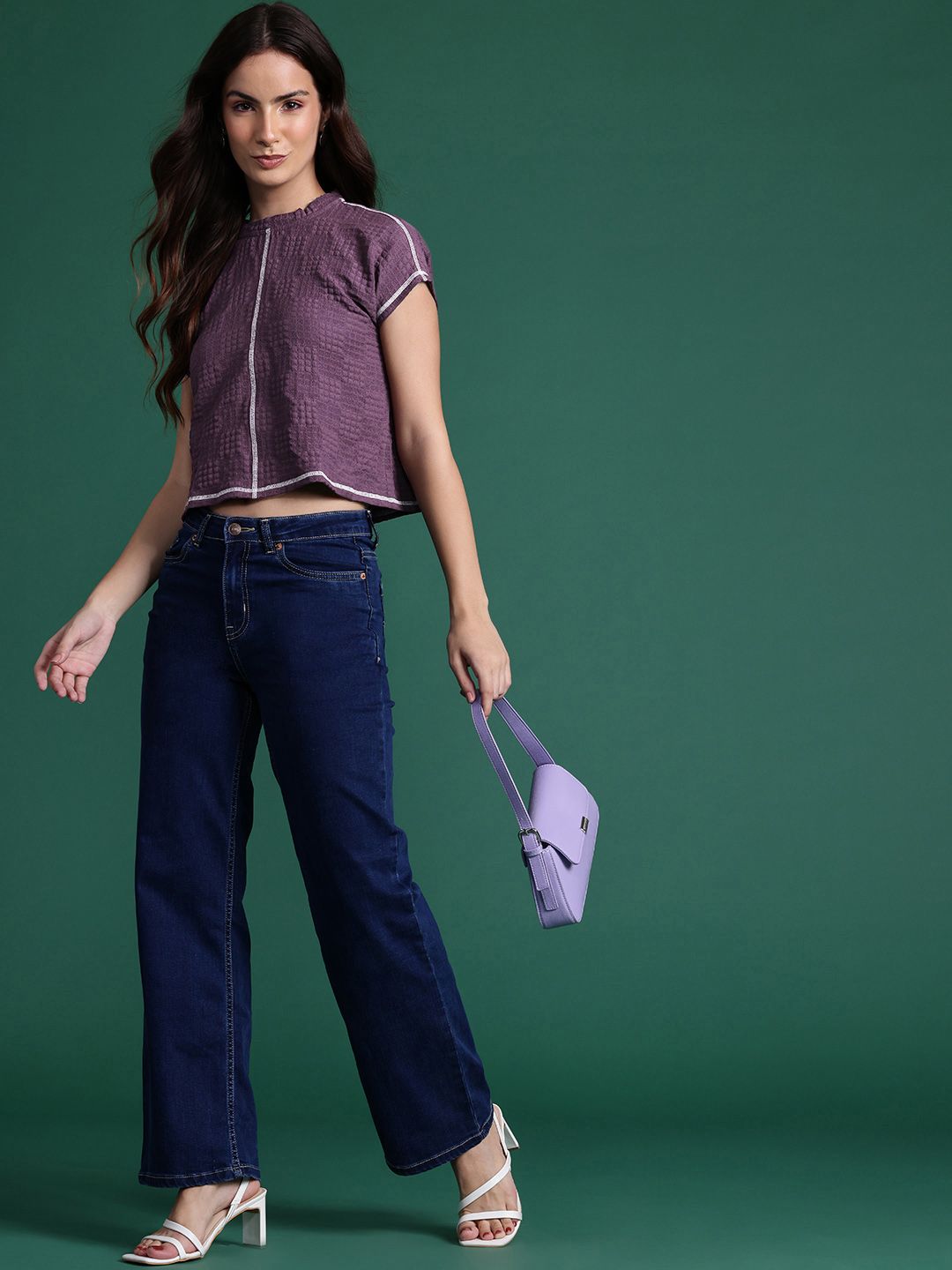 DressBerry Extended Sleeves Boxy Top