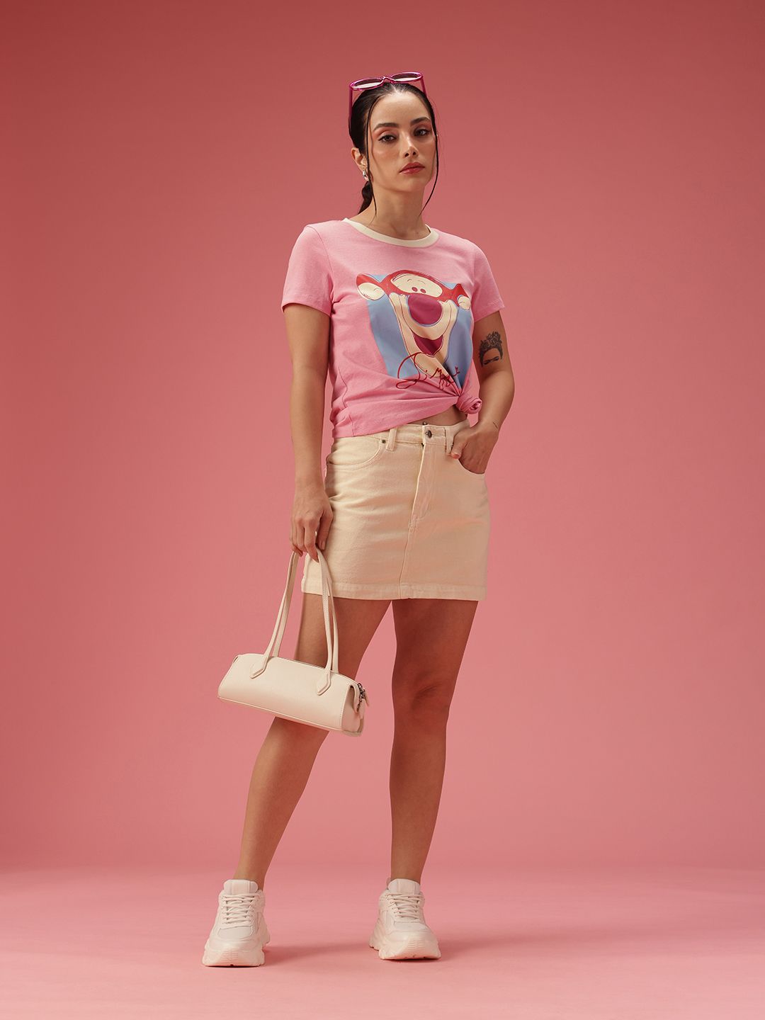 Dressberry Winnie the Pooh dicetak t-shirt