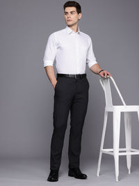 Raymond Slim Fit Micro Ditsy Printed Pure Cotton Formal Shirt