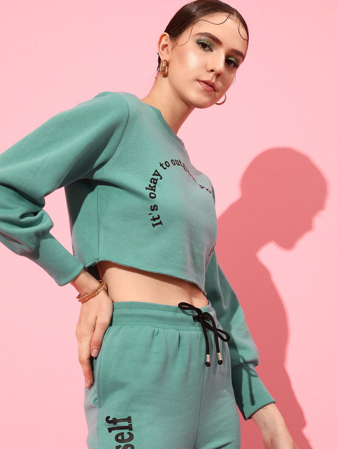 STREET 9 Round Neck Cotton Sweatshirt