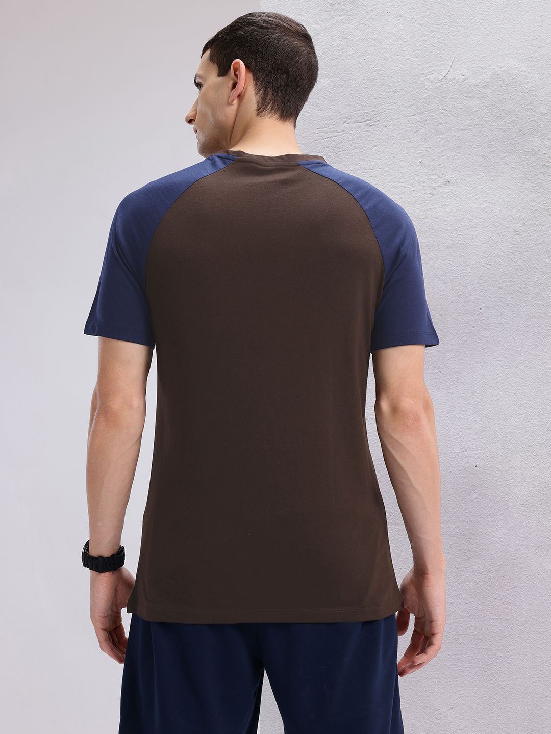 HRX by Hrithik Roshan Contrast Sleeve Lifestyle T-shirt