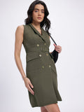 DressBerry Belted Blazer Mini Dress