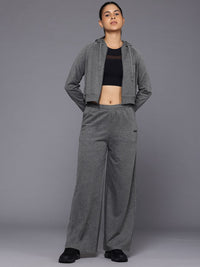 HRX by Hrithik Roshan Melange Effect Lifestyle Tracksuit