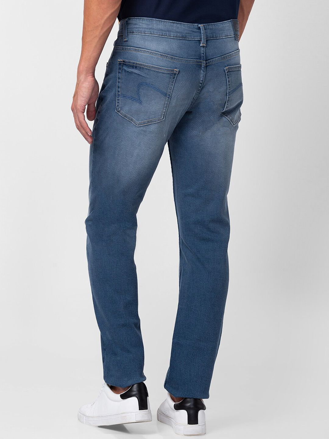 SPYKAR Men  Light Fade Stretchable Cotton Jeans