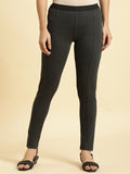 W Women Slim Fit Mid-Rise Plain Trousers