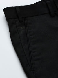 Park Avenue Men Black Trousers