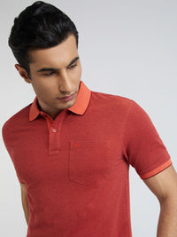 Raymond Pure Cotton Modern Fit Polo Collar T-shirt