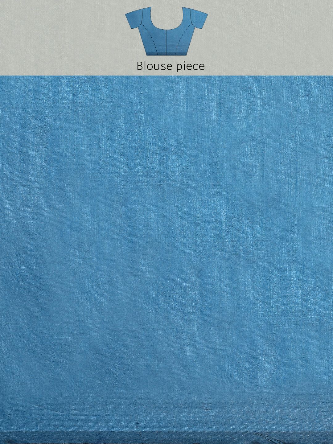 Saree mall Blue Floral Silk Blend Banarasi Sarees