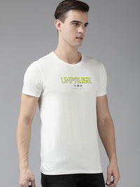 SPYKAR Men Typography Printed Round Neck T-shirt
