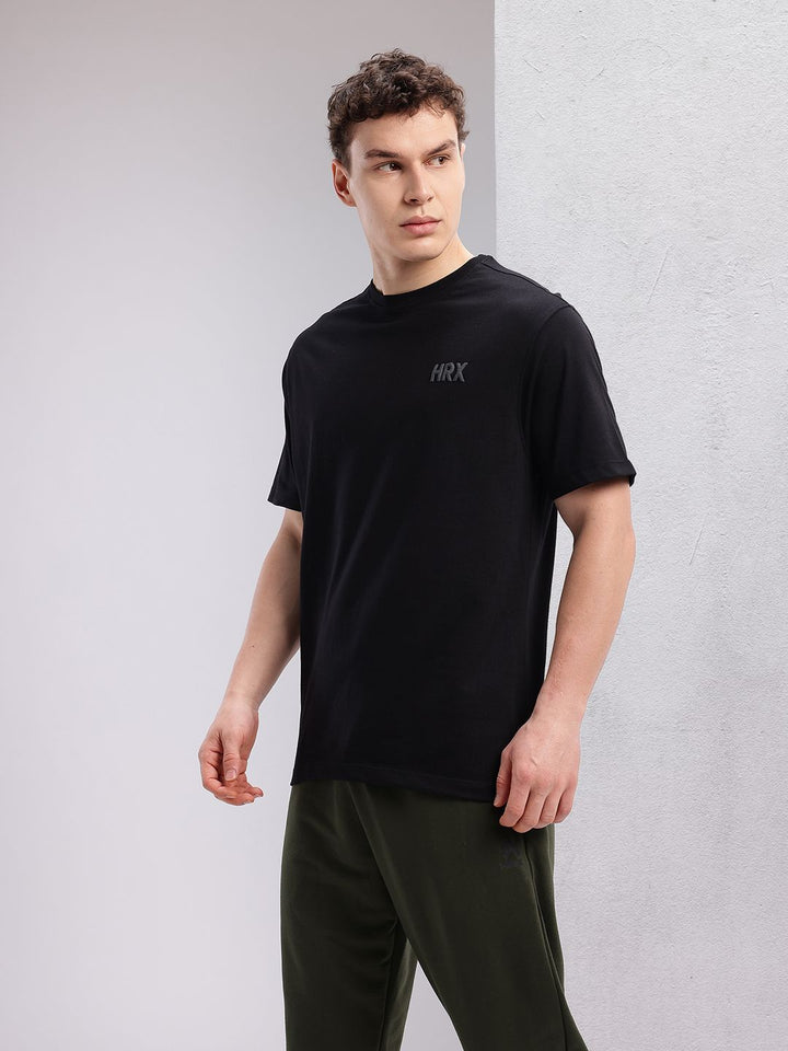 HRX by Hrithik Roshan Men Typography Puff Printed Training T-shirt