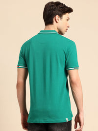 Being Human Polo Collar Pure Cotton T-shirt