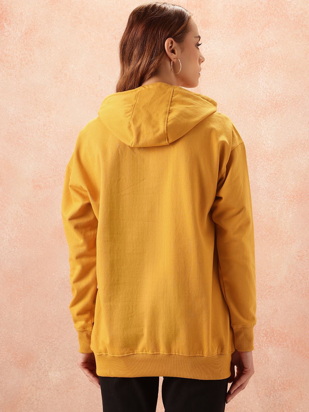 all about you Printed Hooded Sweatshirt