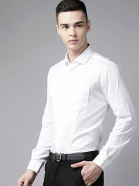 Park Avenue Men Pure Cotton Slim Fit Printed Formal Shirt