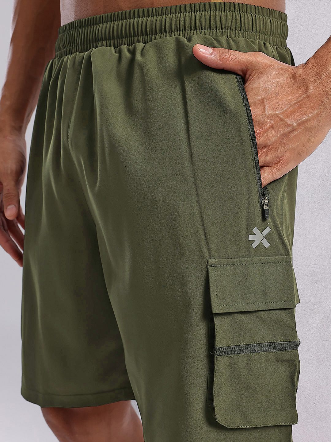 HRX by Hrithik Roshan Men Training Shorts with Utility Pockets