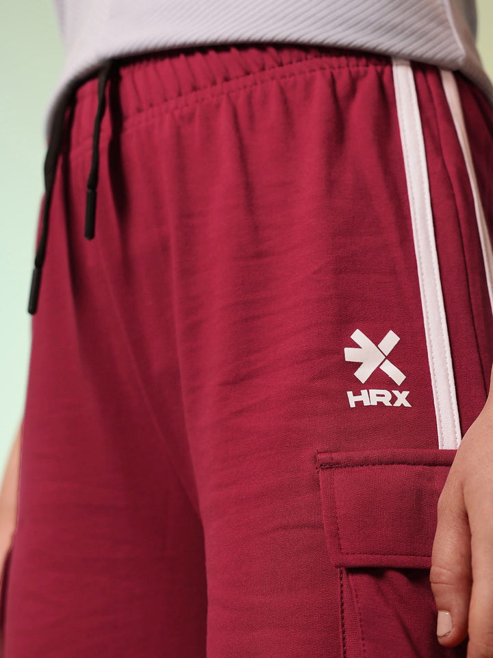 HRX by Hrithik Roshan Women BEING-LOCAL Side Striped Lifestyle Track Pant