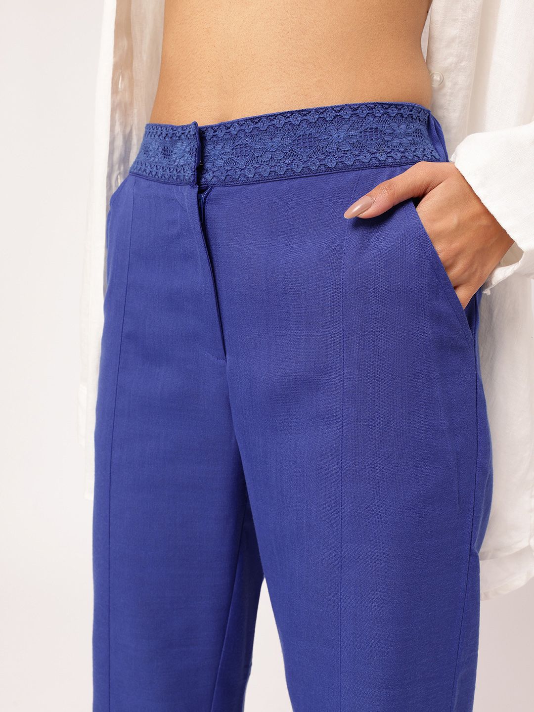 Women Holiday Chic Celebrate In Style Regular Trousers