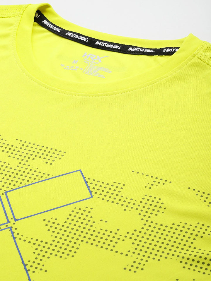 HRX by Hrithik Roshan Rapid-Dry Printed Training T-shirt