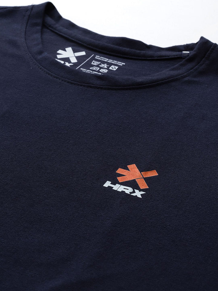 HRX by Hrithik Roshan Lifestyle Typography Printed T-shirt
