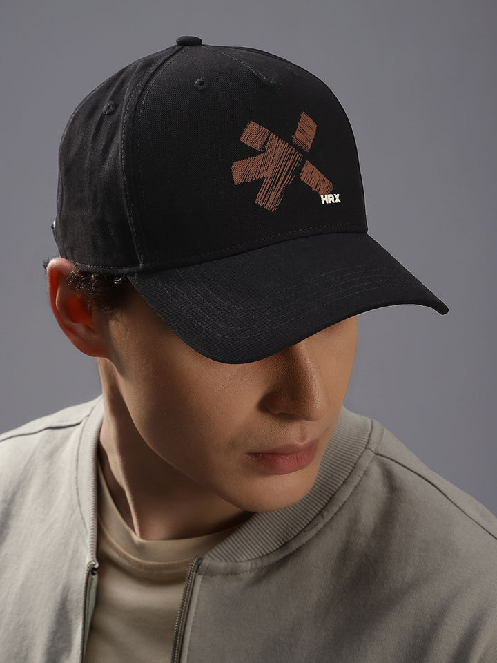 HRX by Hrithik Roshan Men Printed Pure Cotton Baseball Cap