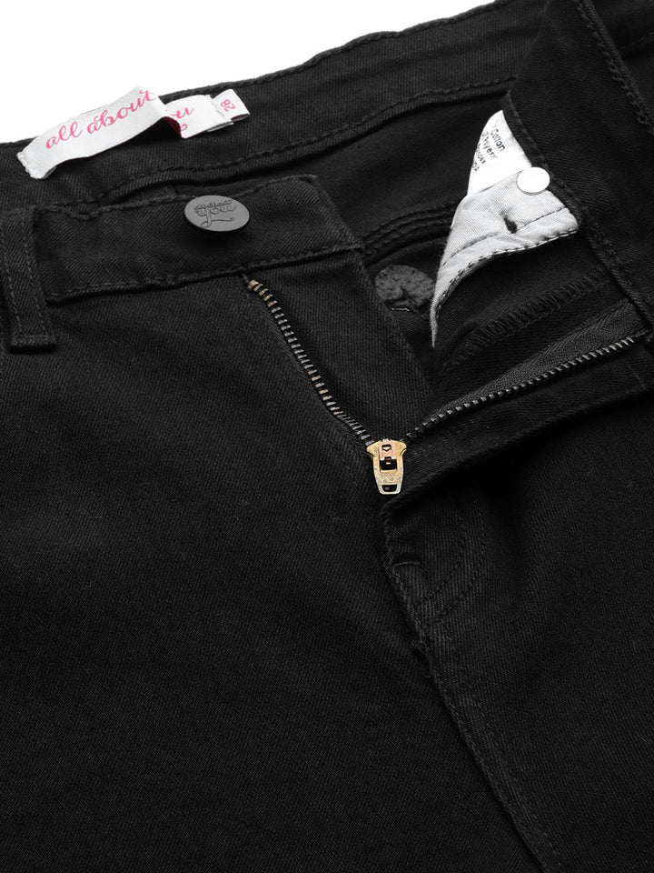 all about you Women Black Skinny Fit High-Rise Stretchable Jeans