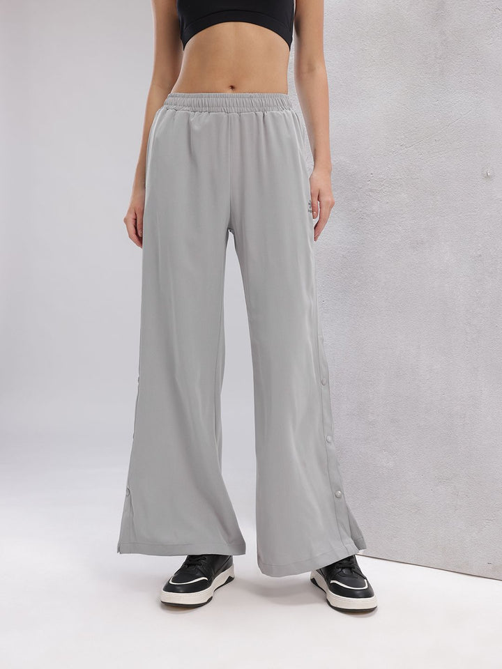 HRX by Hrithik Roshan Women Rapid-Dry Training Track Pants with Side Slits