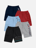 HELLCAT Boys Navy Blue Shorts