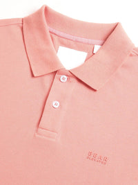 THE BEAR HOUSE Polo Collar Pure Cotton Slim Fit T-shirt
