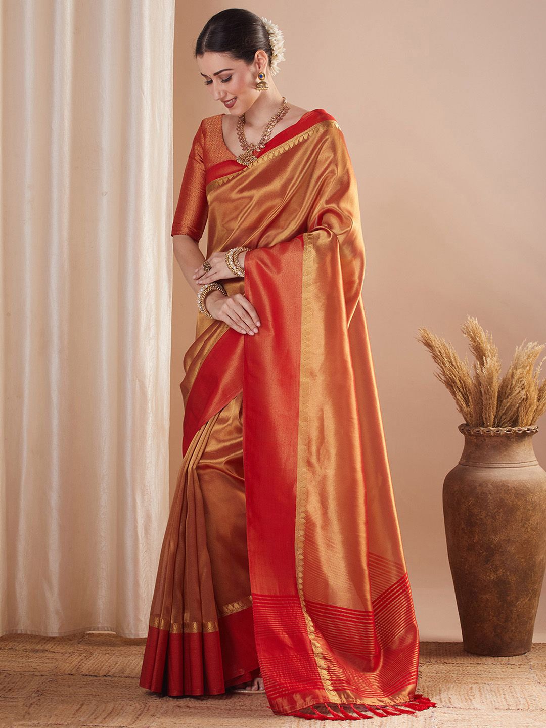 Saree mall Zari Banarasi Sarees