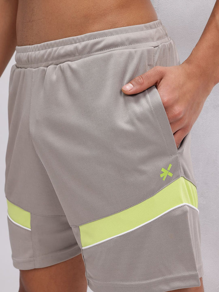 HRX by Hrithik Roshan Men Rapid Dry Striped Running Shorts