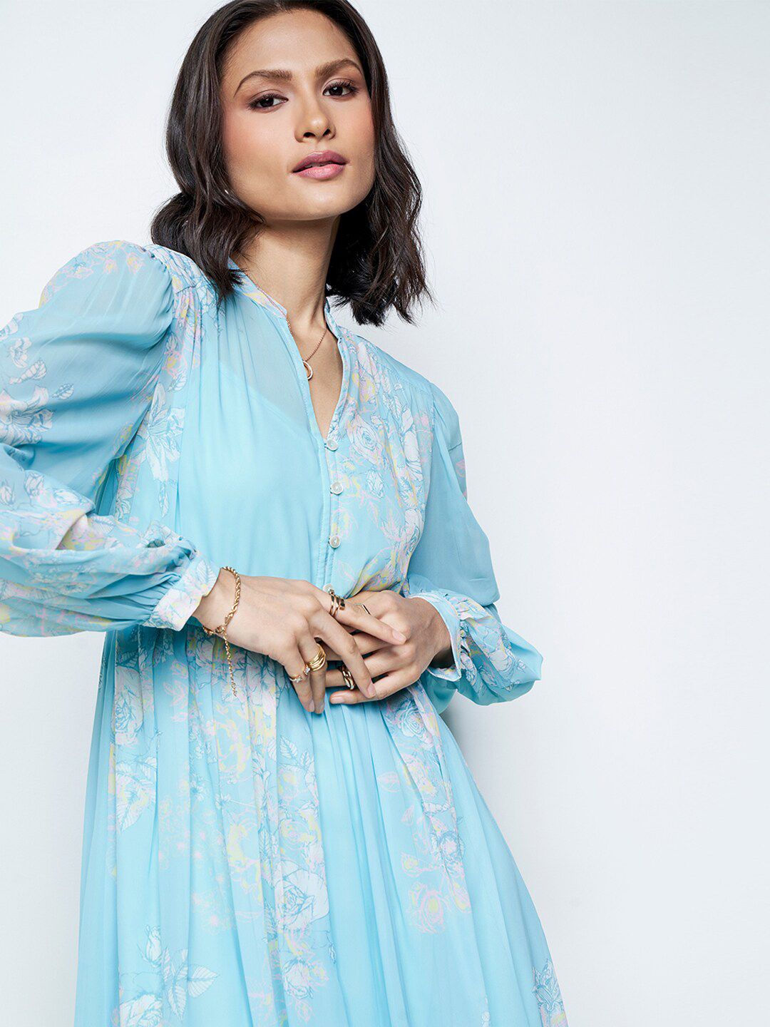 AND A-Line Maxi Dress