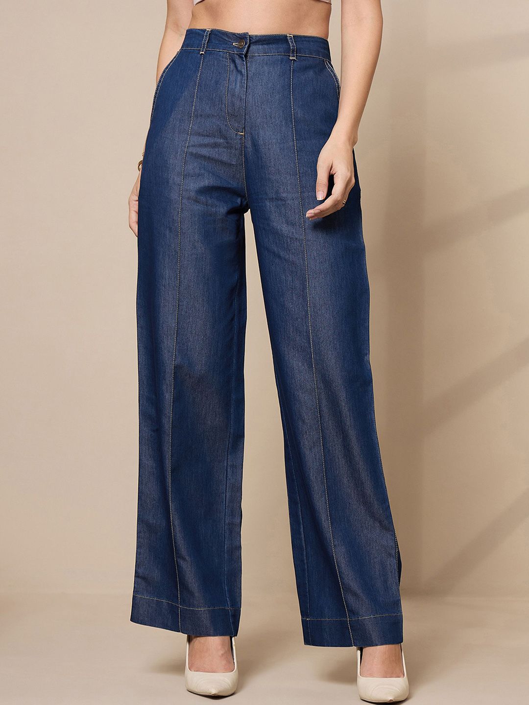 SASSAFRAS worklyf Pure Cotton Sleeveless Vest Top & Trouser