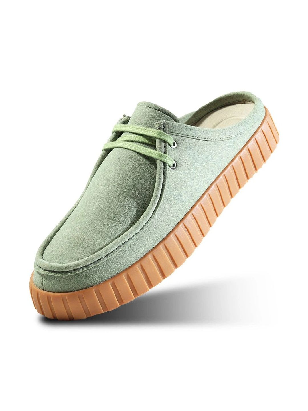 MONKSTORY Lelaki Suede Mules