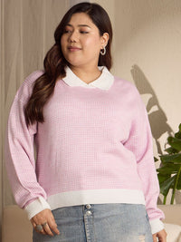 Berrylush Curve Women  Printed  Pullover