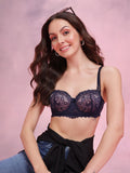 DressBerry Floral Laced Full Coverage Heavily Padded Bra DRM-DB-MK23B