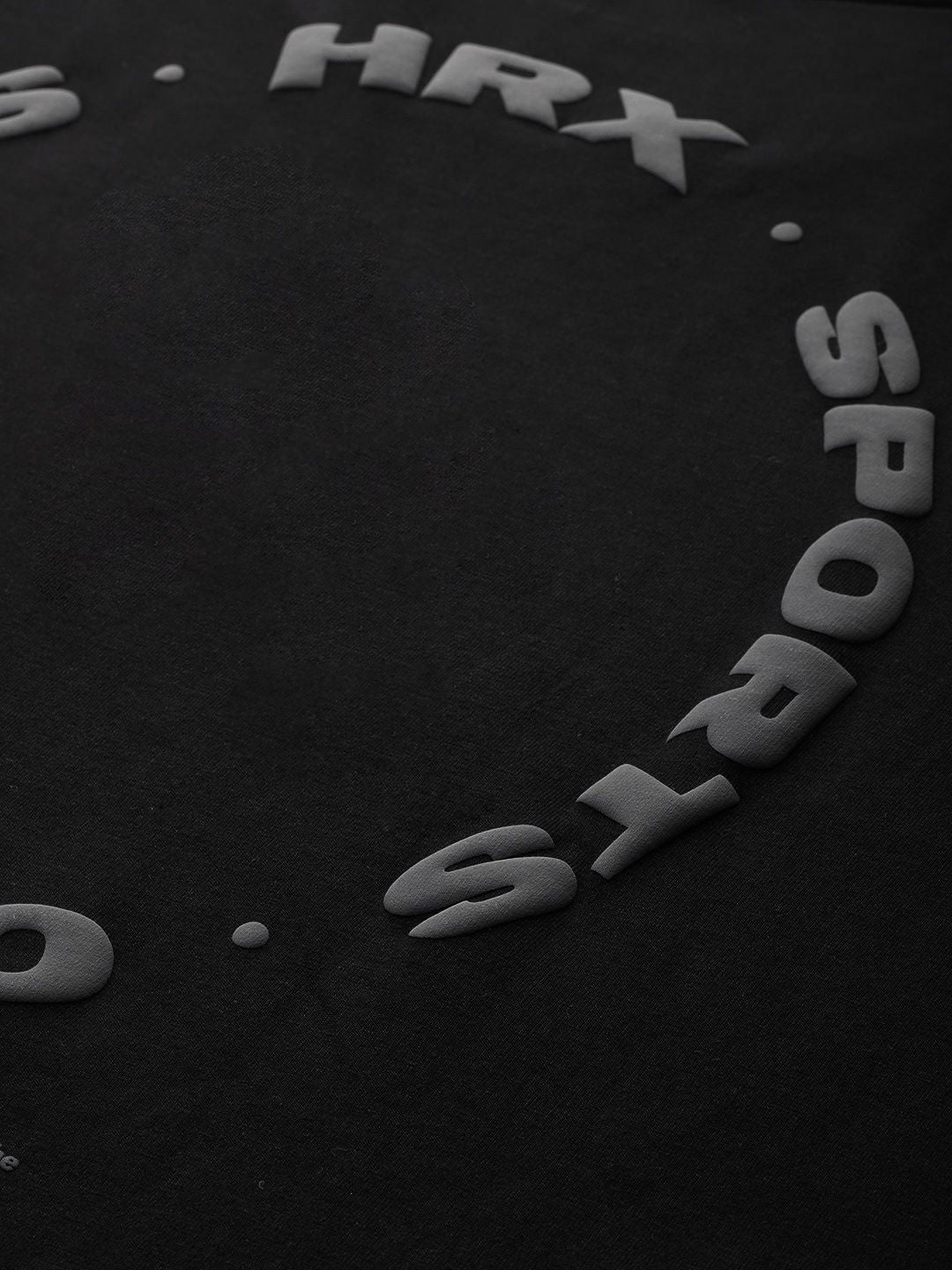 HRX by Hrithik Roshan Lifestyle Typography Print Crop T-shirt