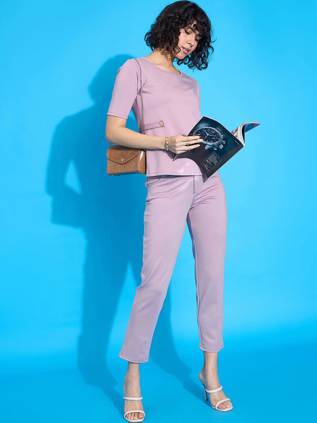 SASSAFRAS worklyf Short Sleeves Top With Trouser