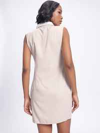 DressBerry Collar Play Mini Shirt Dress