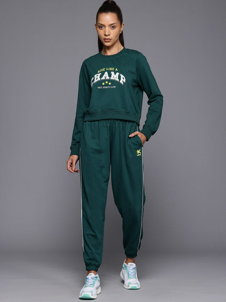 HRX by Hrithik Roshan Women Printed Lifestyle Tracksuit