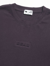 THE BEAR HOUSE Men Round Neck Solid T-shirt