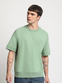 THE BEAR HOUSE Drop Shoulder Cotton Relaxed Fit Pure Cotton T-shirt