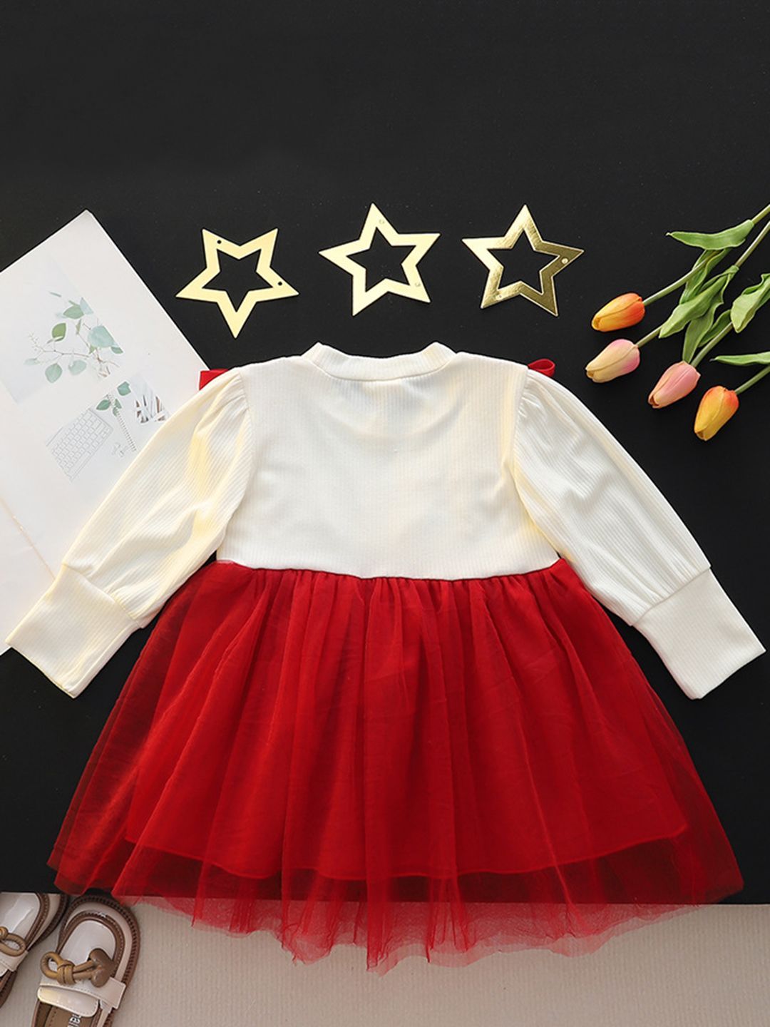 YK Fit & Flare Dress