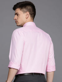 Raymond Men Slim Fit Micro Checks Pure Cotton Formal Shirt