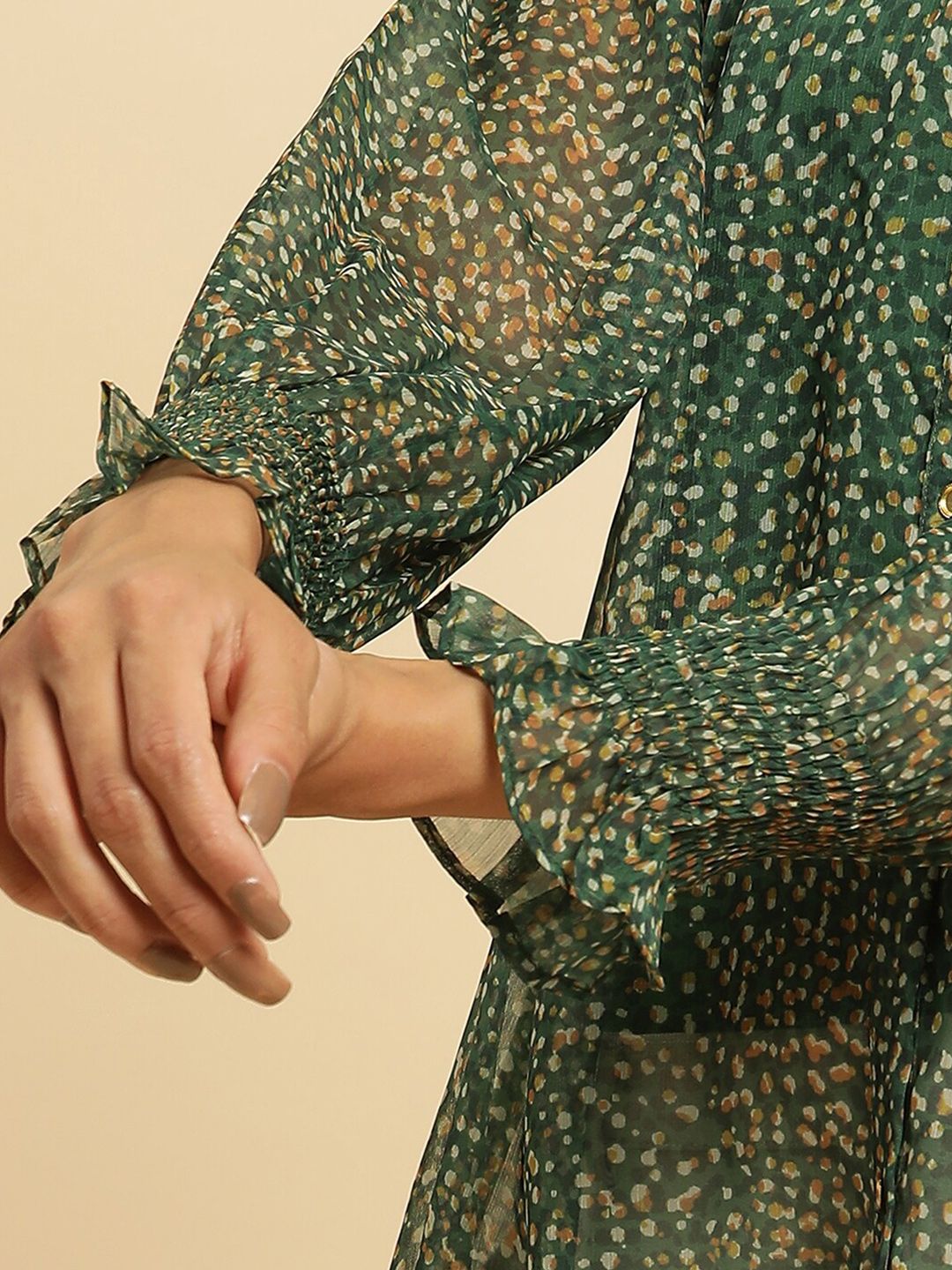 W Abstract Printed Casual Shirt