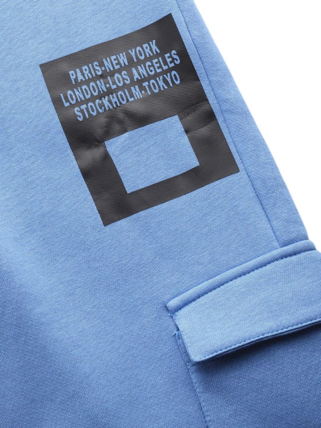 STREET 9 Women Blue Regular Fit Solid Joggers