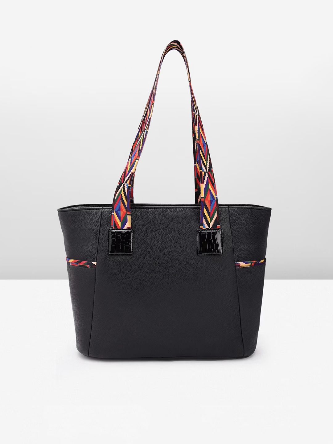 Berrylush Textured Shopper Tote Bag